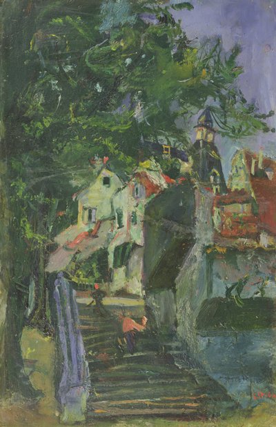 Die Stufen von Chartres, ca. 1933-34 von Chaim Soutine